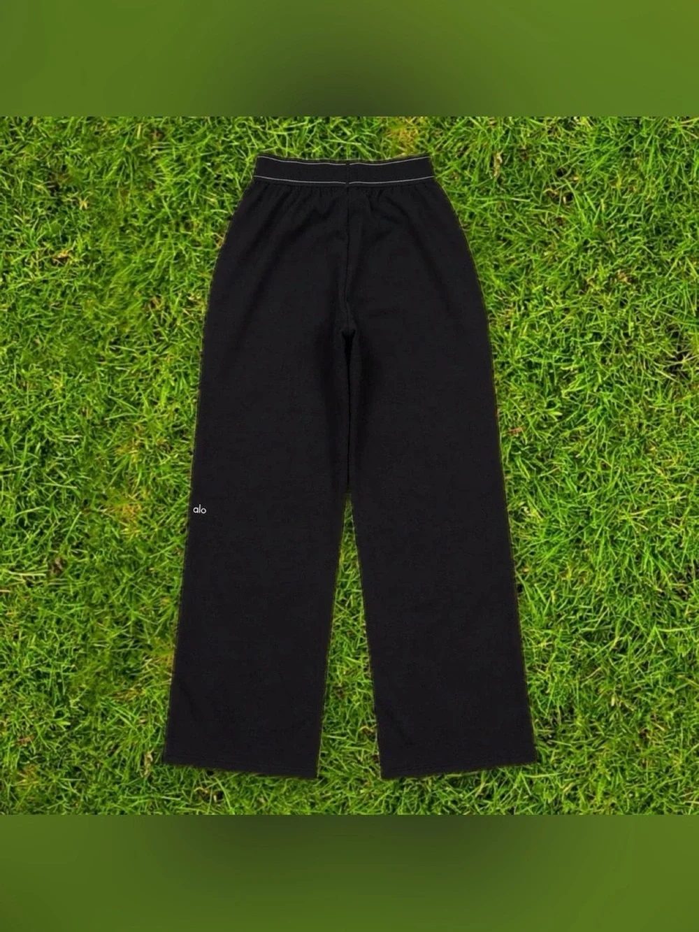 ALO Yoga Black Wide-Leg Leggings